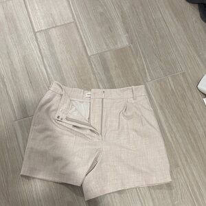 Abercrombie & Fitch Women's Cream Shorts